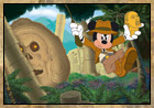 Mickey Mouse as Indiana Jones
